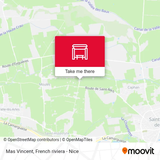Mas Vincent map