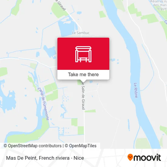 Mas De Peint map