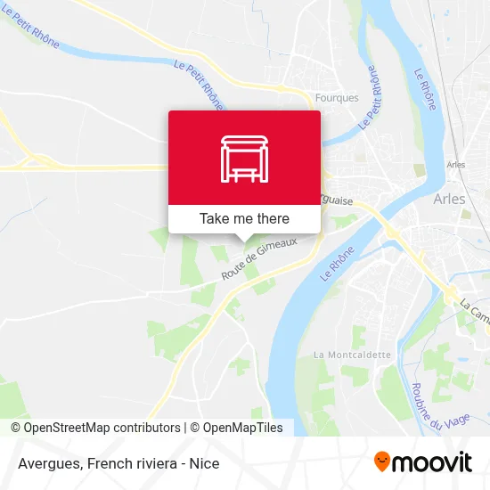 Avergues map