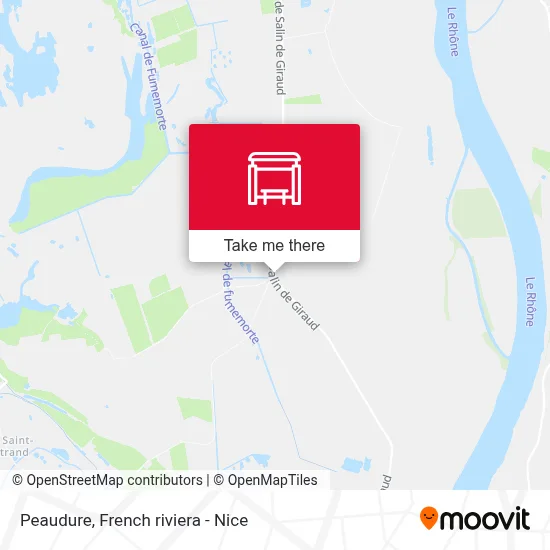 Peaudure map