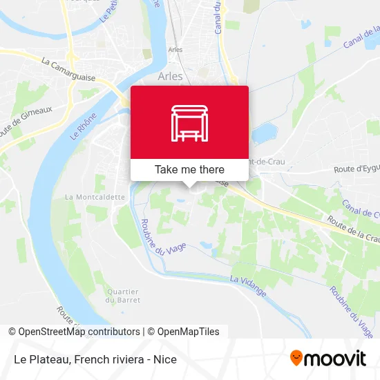 Le Plateau map