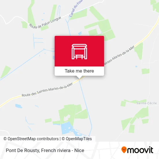 Pont De Rousty map