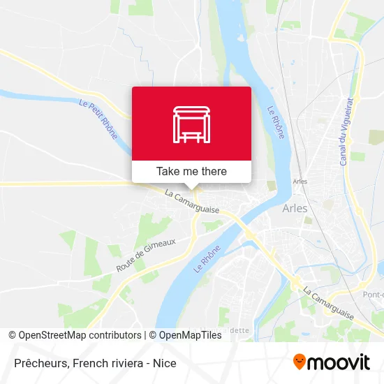 Prêcheurs map
