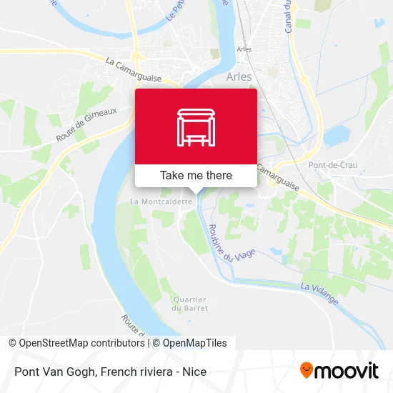 Pont Van Gogh map