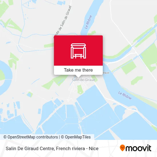 Salin De Giraud Centre map