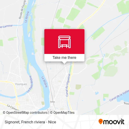 Mapa Signoret