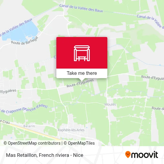 Mapa Mas Retaillon