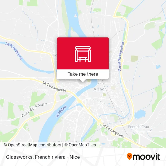 Verrerie map