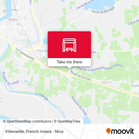 Villevieille map