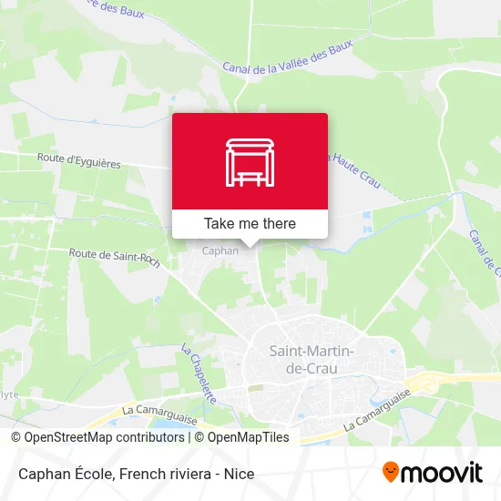 Caphan École map