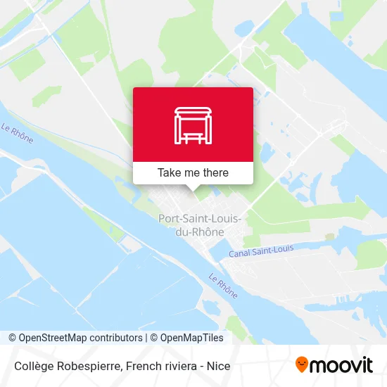 Collège Robespierre map