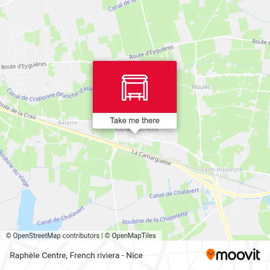 Mapa Raphèle Centre