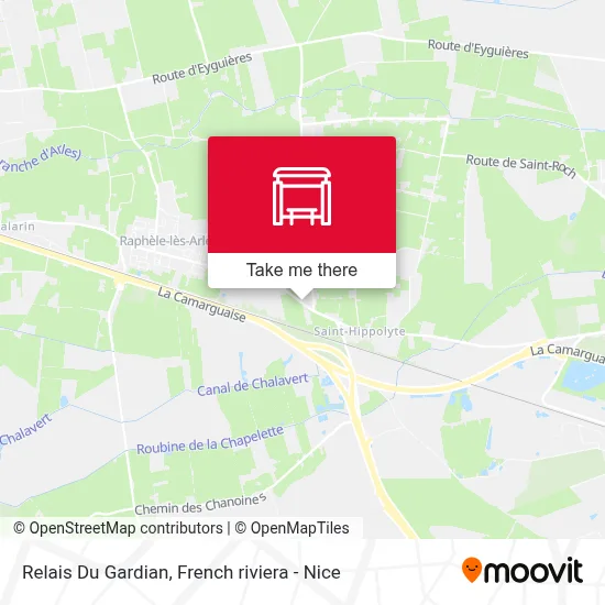 Relais Du Gardian map