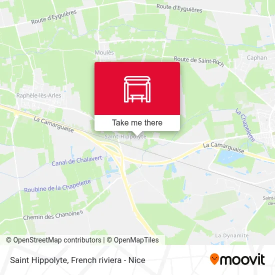 Saint Hippolyte map