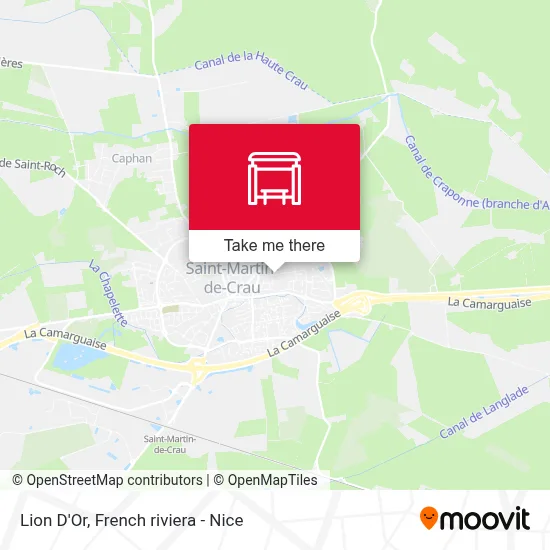 Lion D'Or map