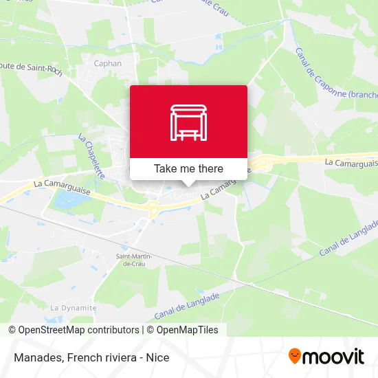 Manades map