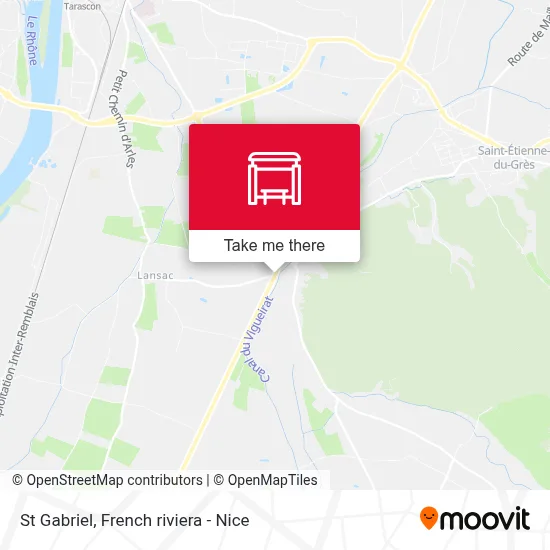 St Gabriel map