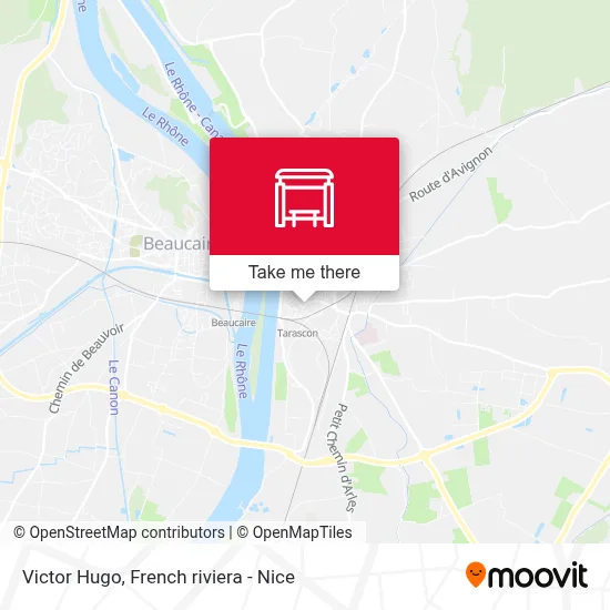 Victor Hugo map