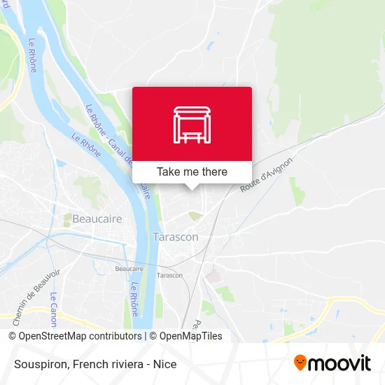 Souspiron map