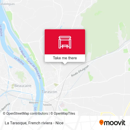 La Tarasque map