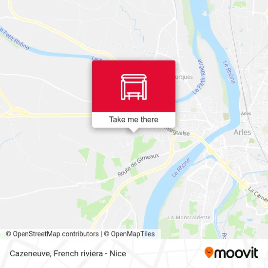 Cazeneuve map