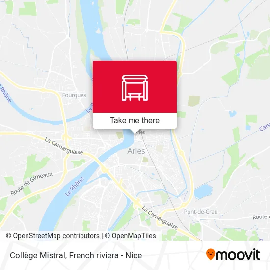 Collège Mistral map