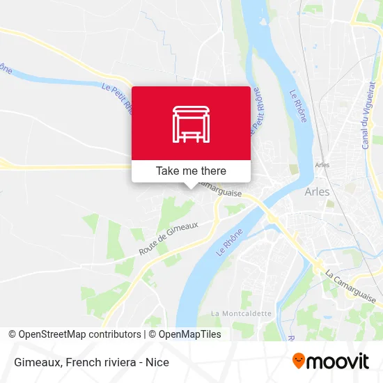 Gimeaux map