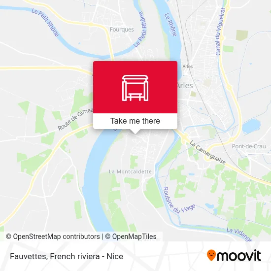 Fauvettes map