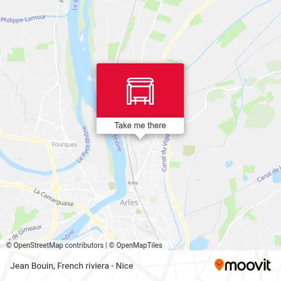 Jean Bouin map