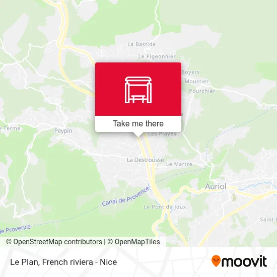 Le Plan map
