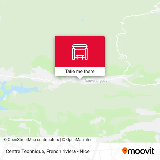 Centre Technique map