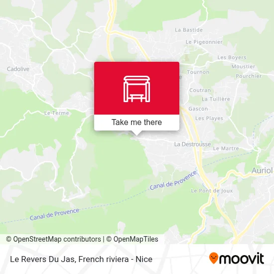 Le Revers Du Jas map