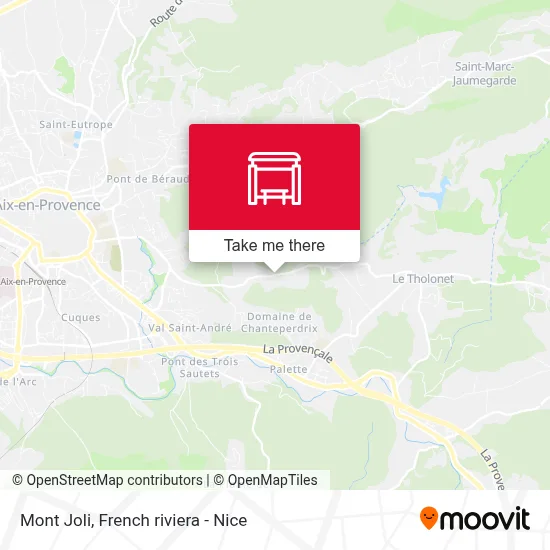 Mont Joli map