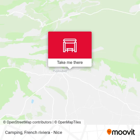 Camping map