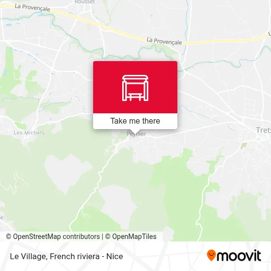 Le Village map