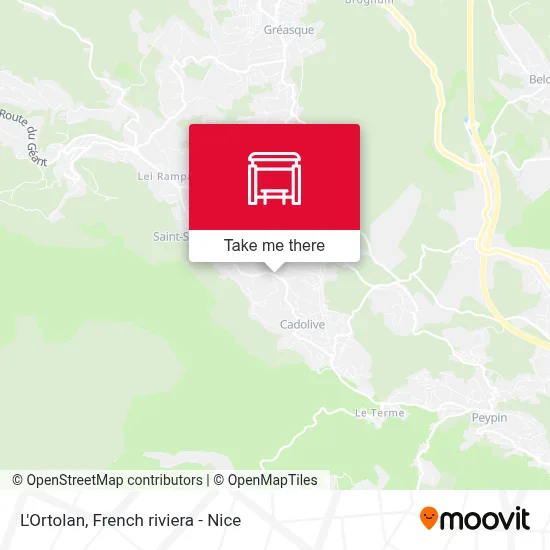 L'Ortolan map