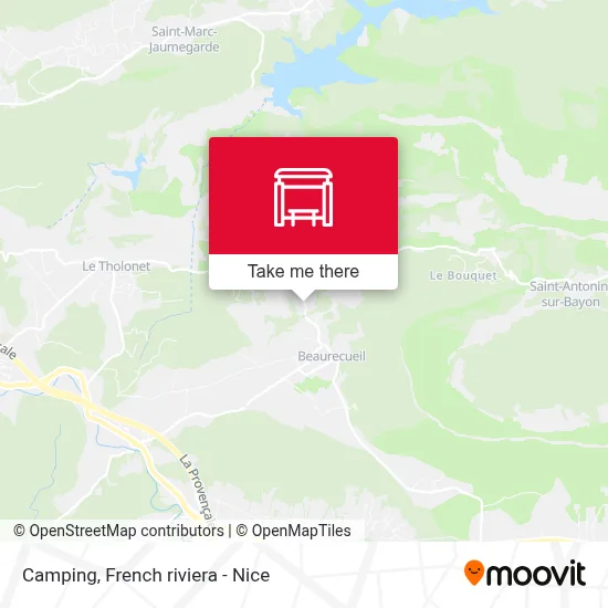 Camping map