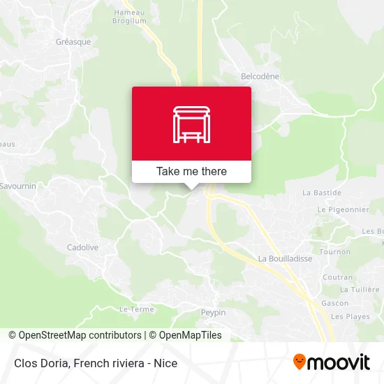 Clos Doria map