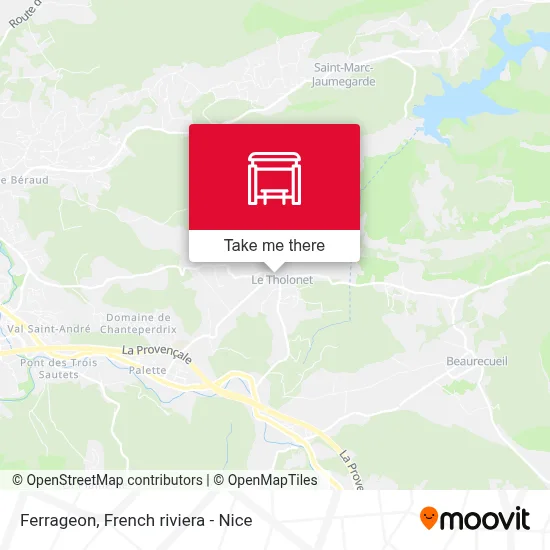 Ferrageon map