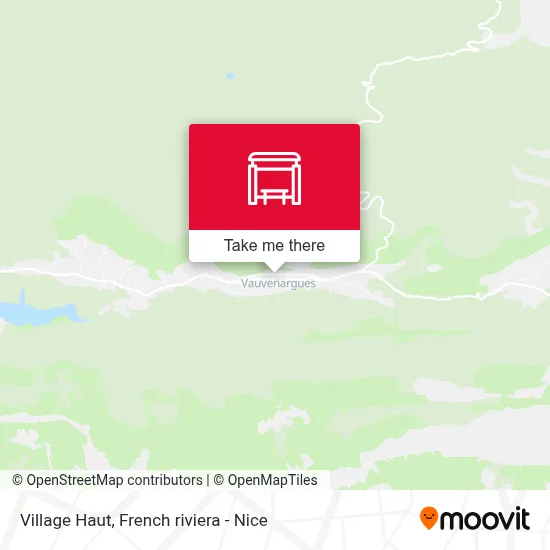 Village Haut map