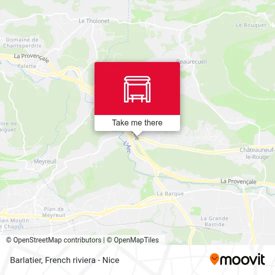 Barlatier map