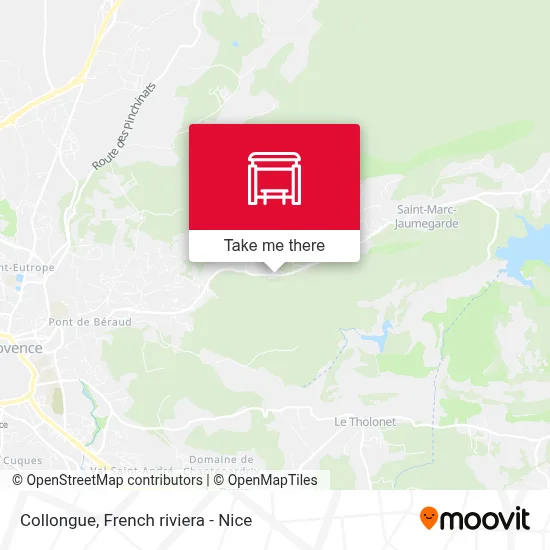 Collongue map