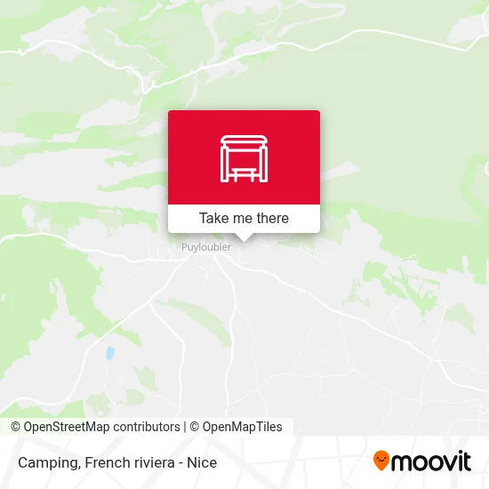 Camping map