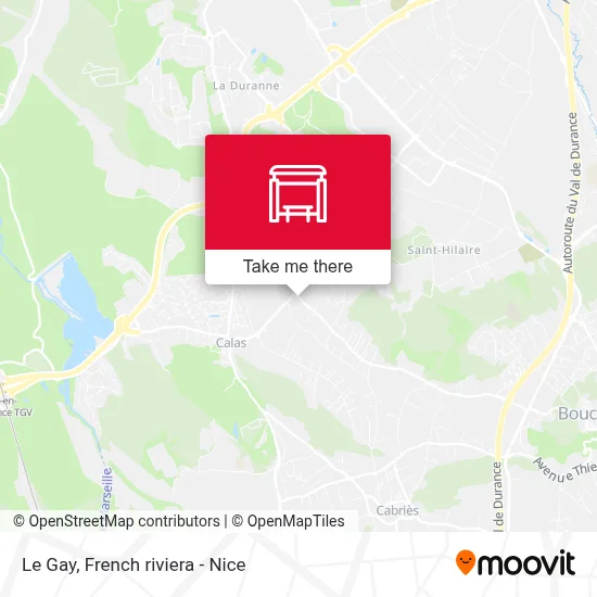 Le Gay map