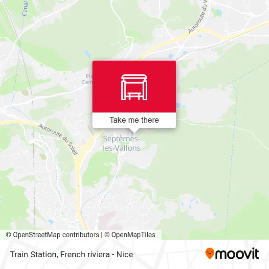 La Gare map