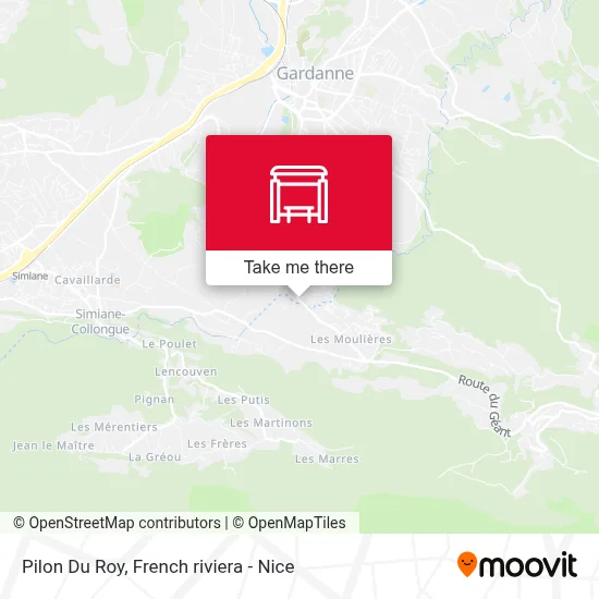 Pilon Du Roy map