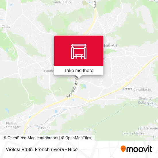 Violesi Rd8n map