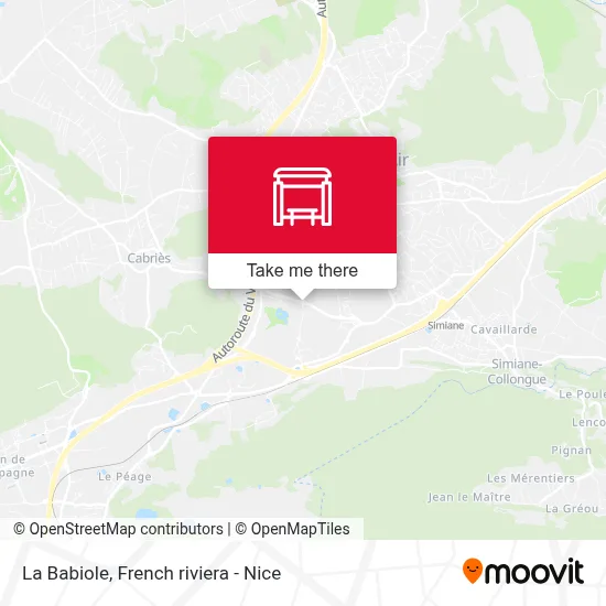 La Babiole map