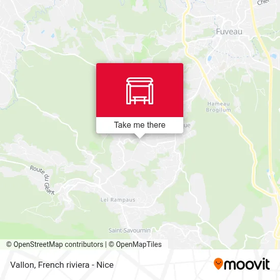 Vallon map
