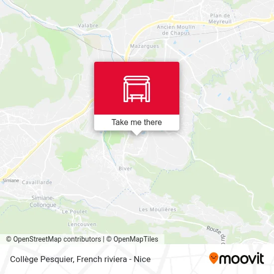 Collège Pesquier map